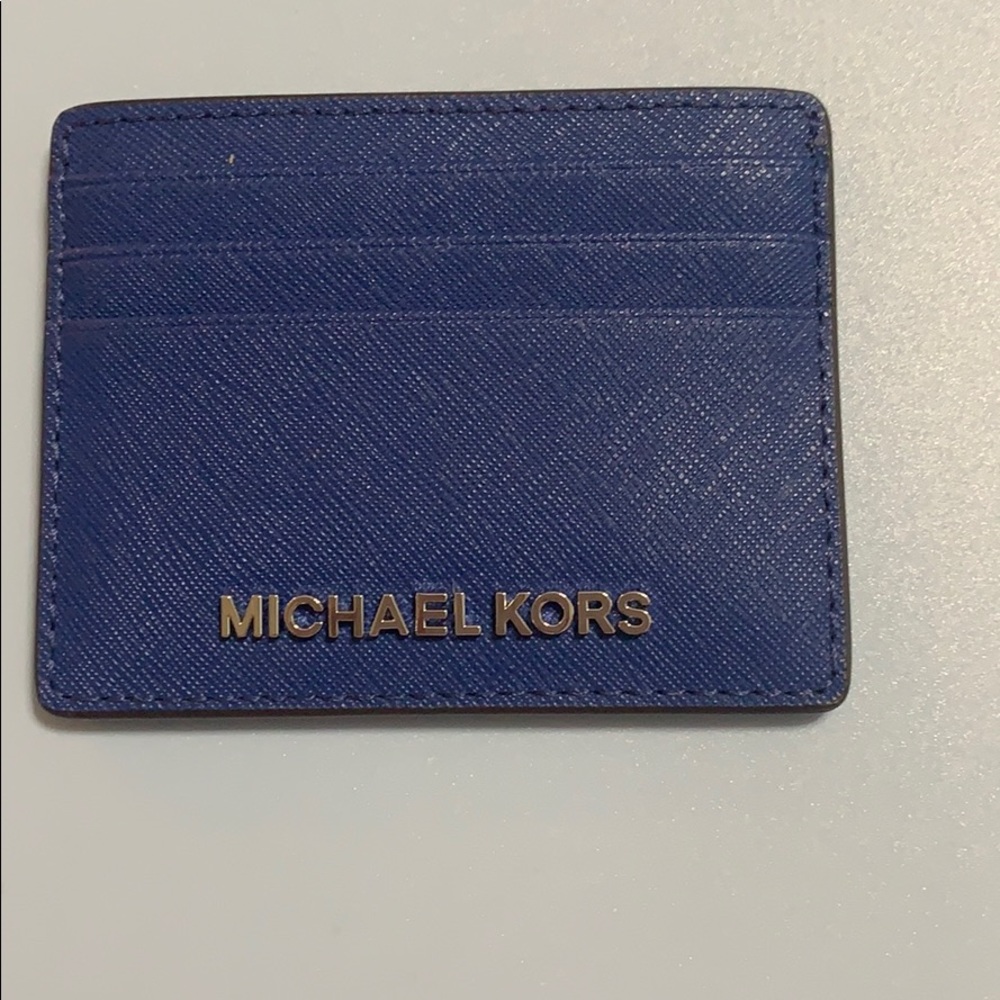 Michael Kors leather card holder